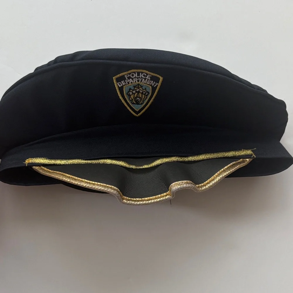 Kids Police Officer Costume - Navy Blue Small 3T-4T